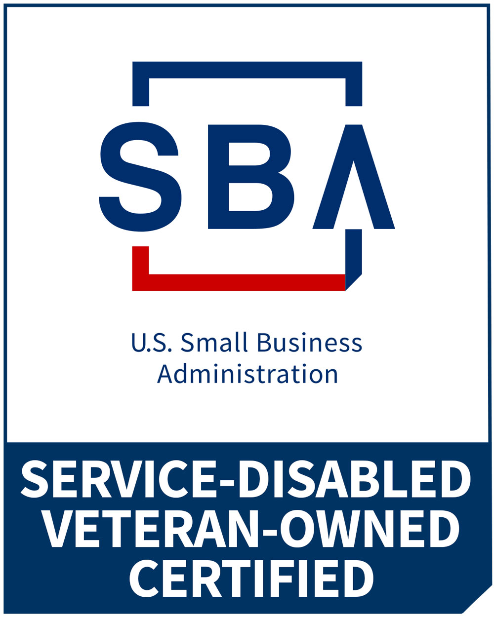Service-disabled veteran owned certification